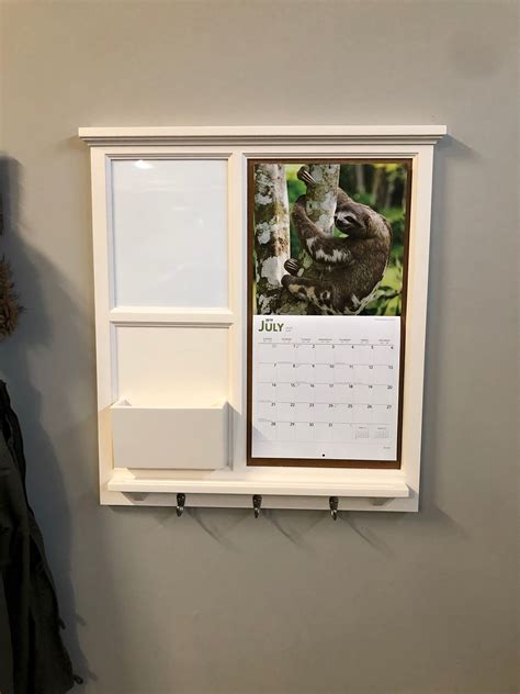 Wall Organizer With Calendar